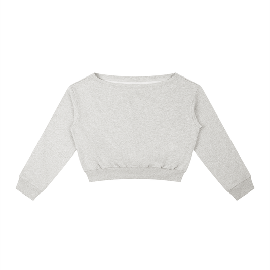 RedBlonde Off-Shoulder Sweatshirt