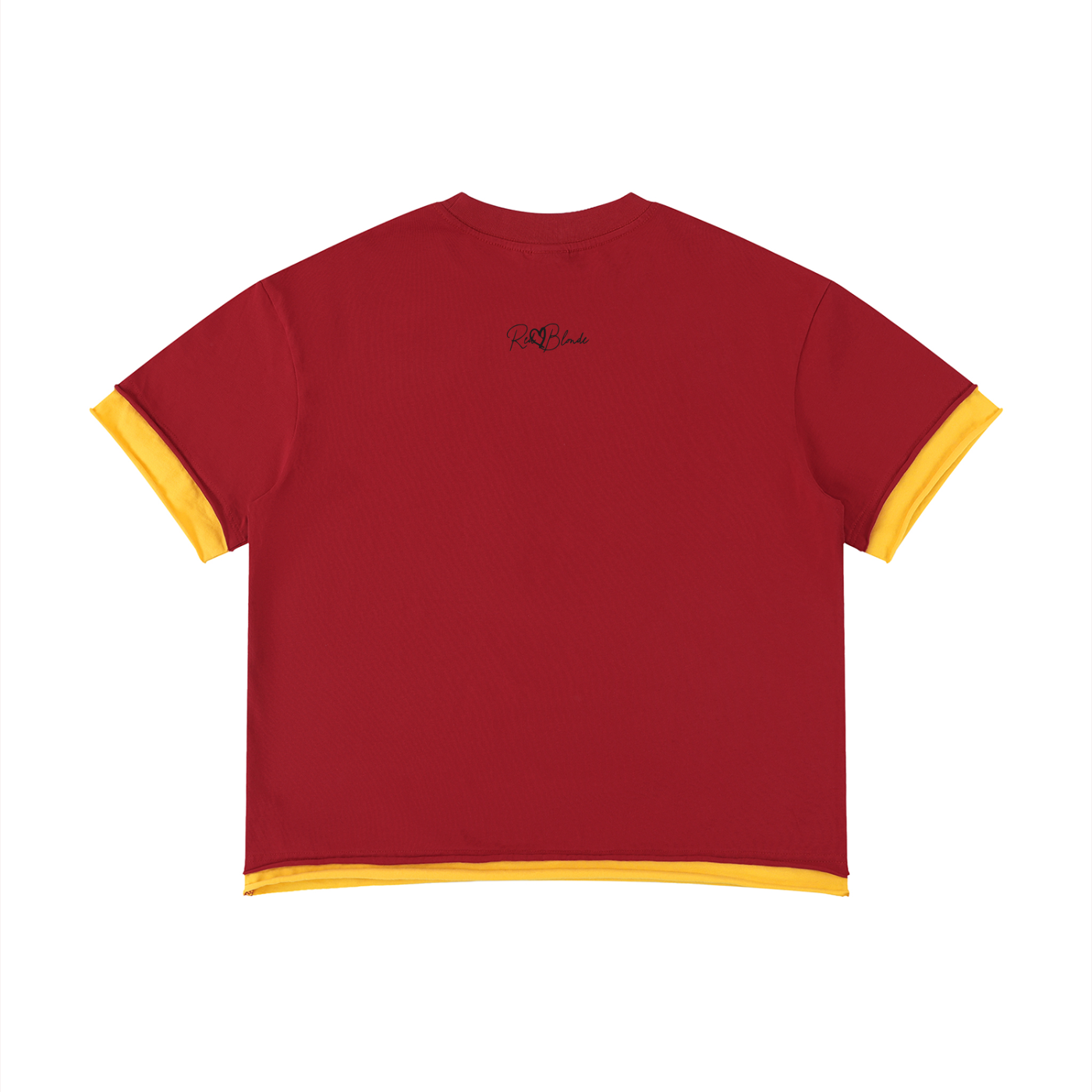 Rich Boxy Color Block T-Shirt