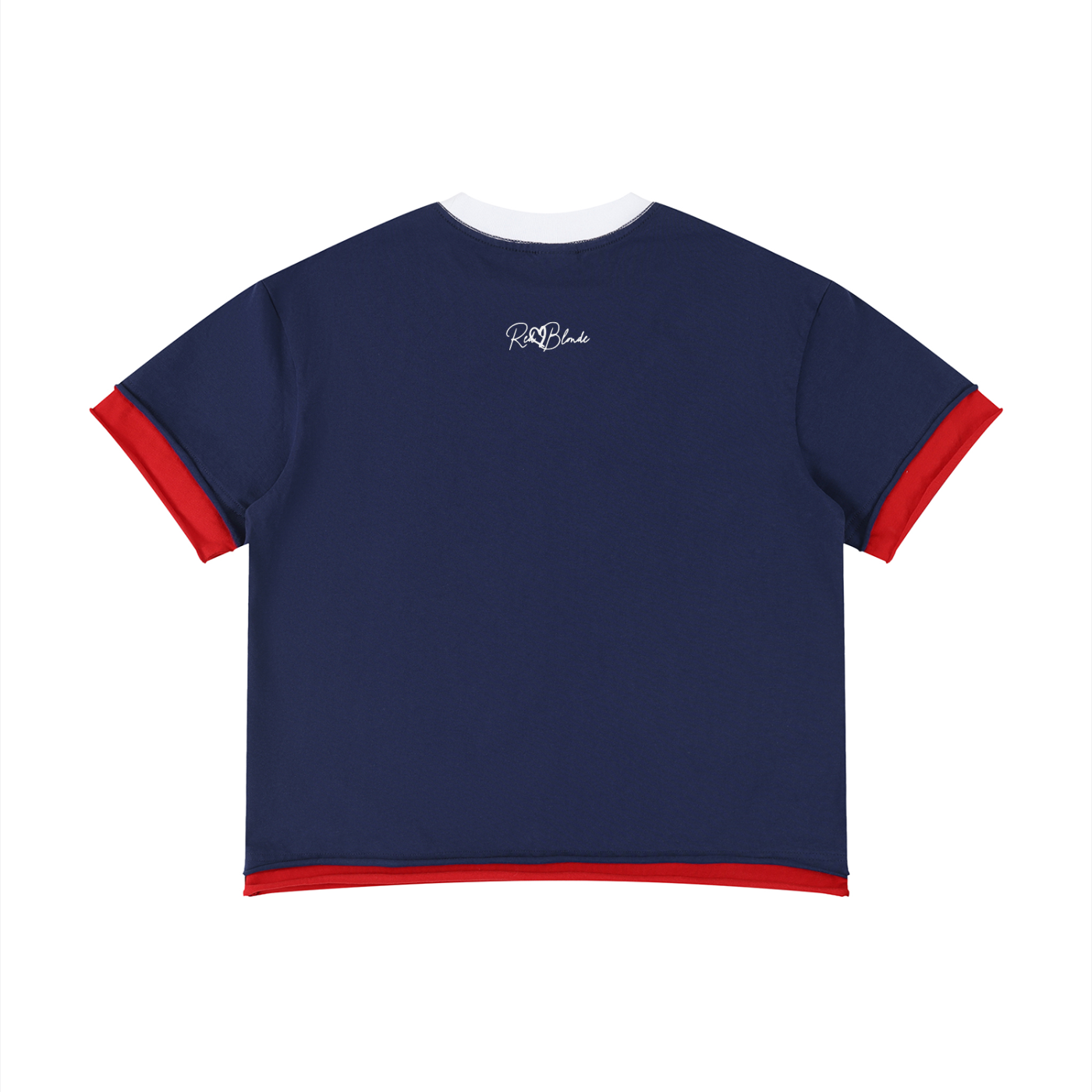 Off Duty Boxy Color Block T-Shirt