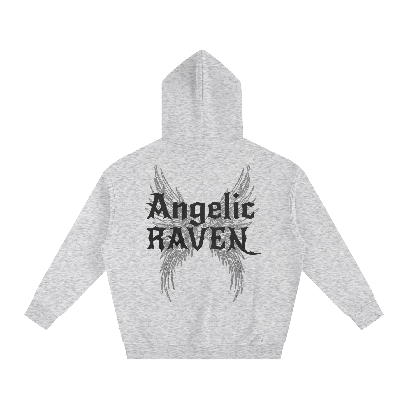 Angelic Raven Oversize Hoodie