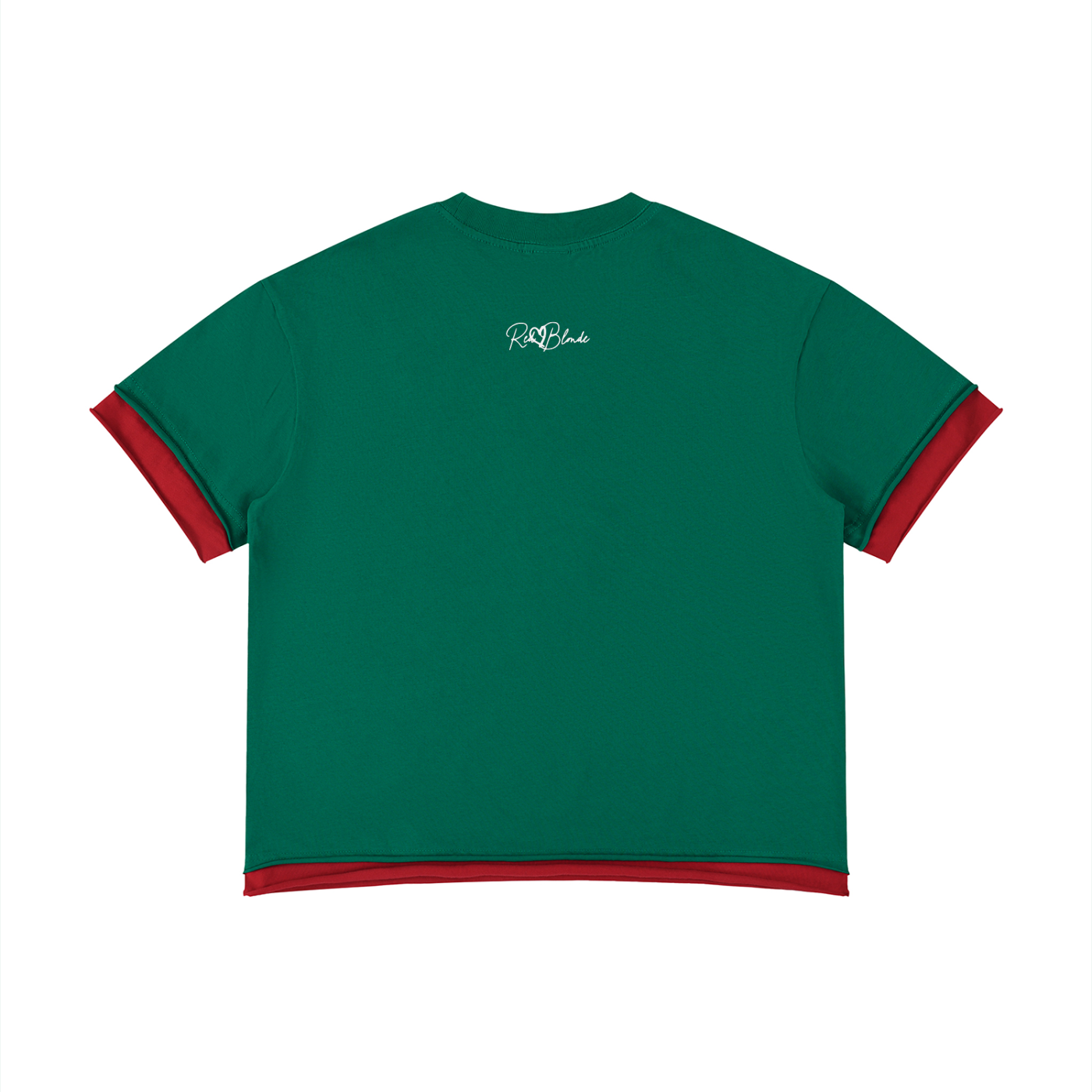 Off Duty Boxy Color Block T-Shirt