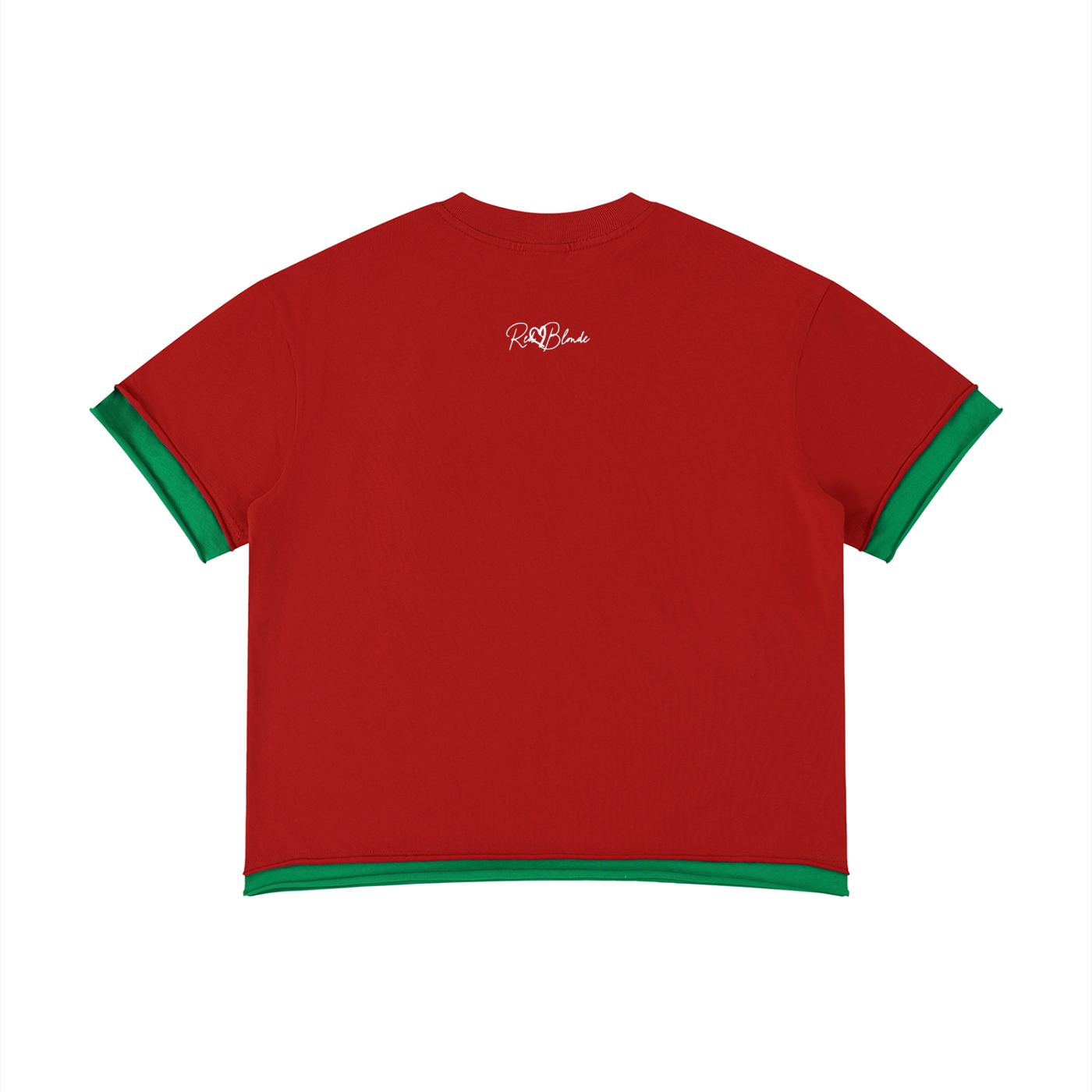 Off Duty Boxy Color Block T-Shirt